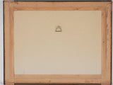 Still life chromolithograph - pears & peaches 15" x 19"