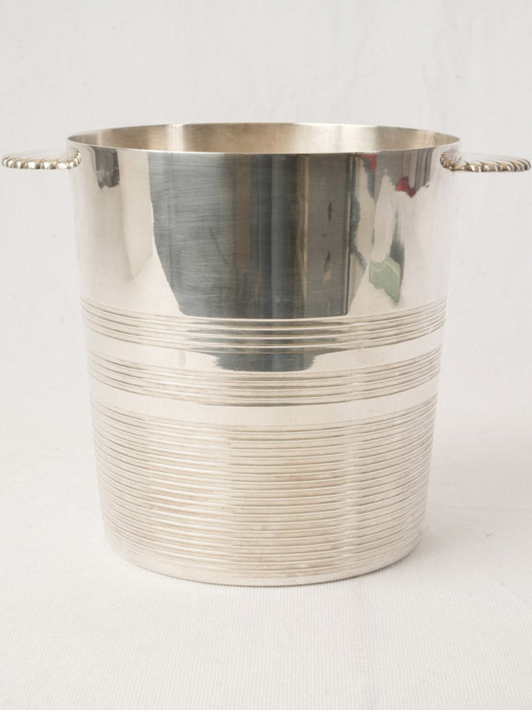 Textured art deco champagne holder   