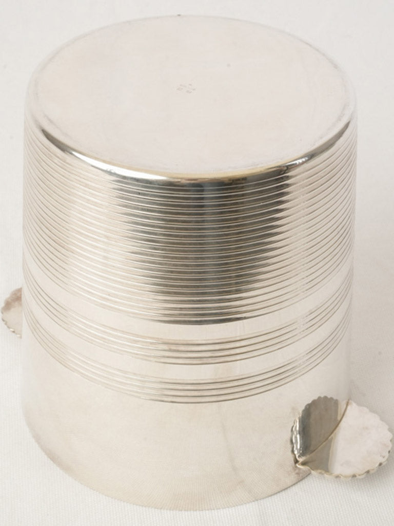 Chic 1930s silver-plated decor   