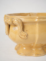 Charming vintage ceramic fig-handled tureen