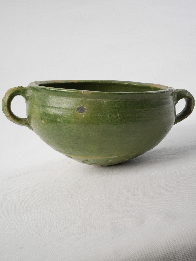 Decorative glazed French colander