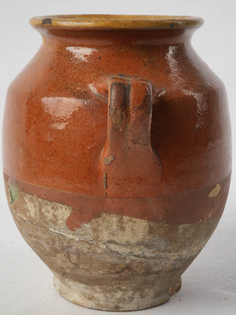 Timeworn ceramic utensil holder  