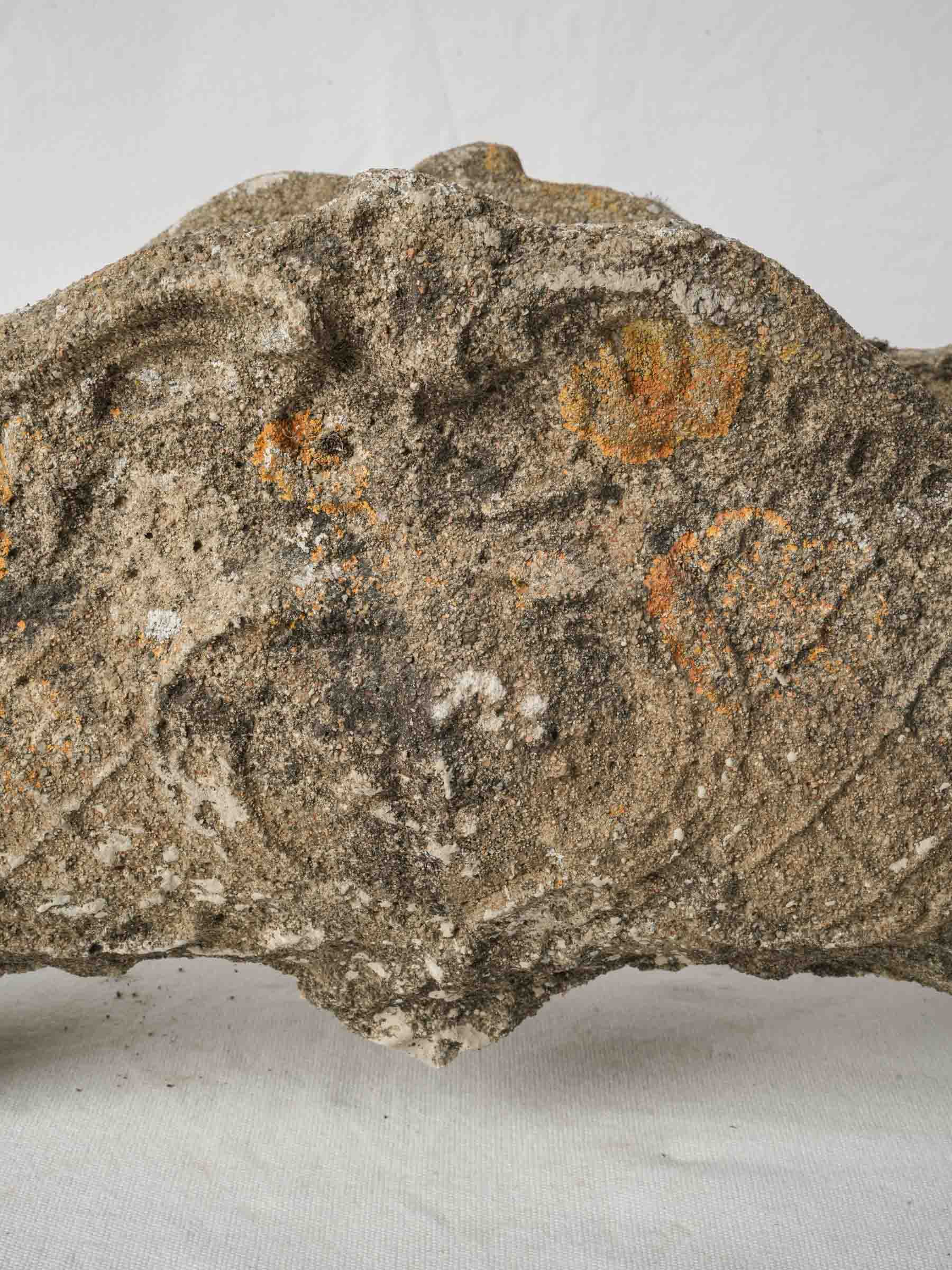 Early to Mid-20th Century Molded Concrete Planter in the Rococo Revival Taste - 11½" x 24"