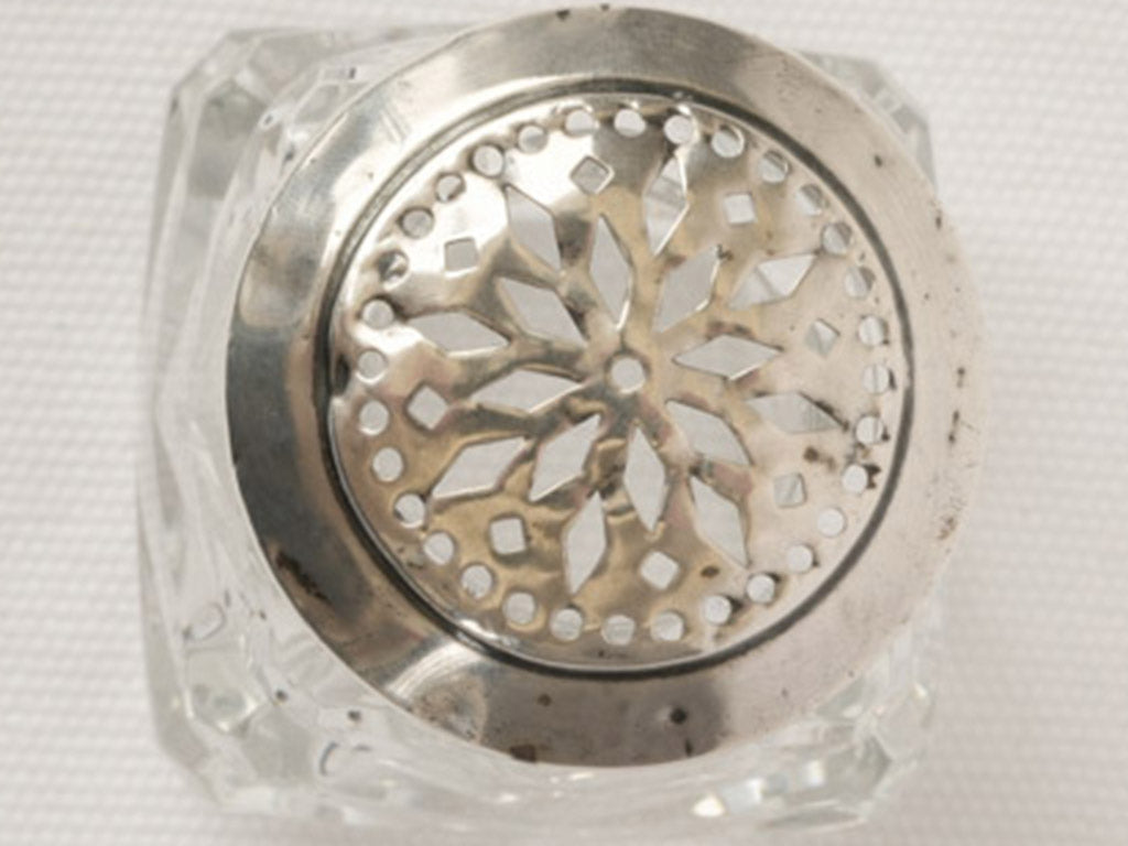 French Art Deco Glass Sugar Shaker - 4¾"
