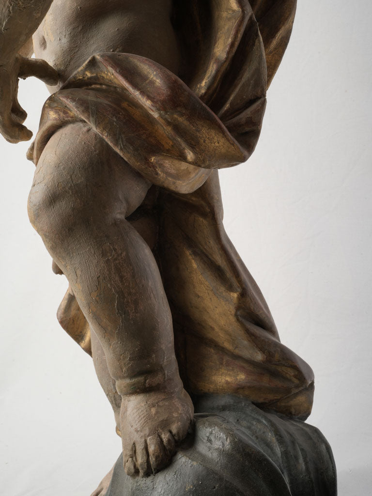 Contrapposto posed antique cherubs  