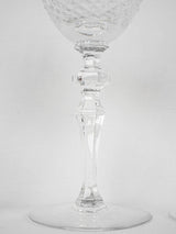 Vintage Lorraine Crystal stemware - 36 pieces