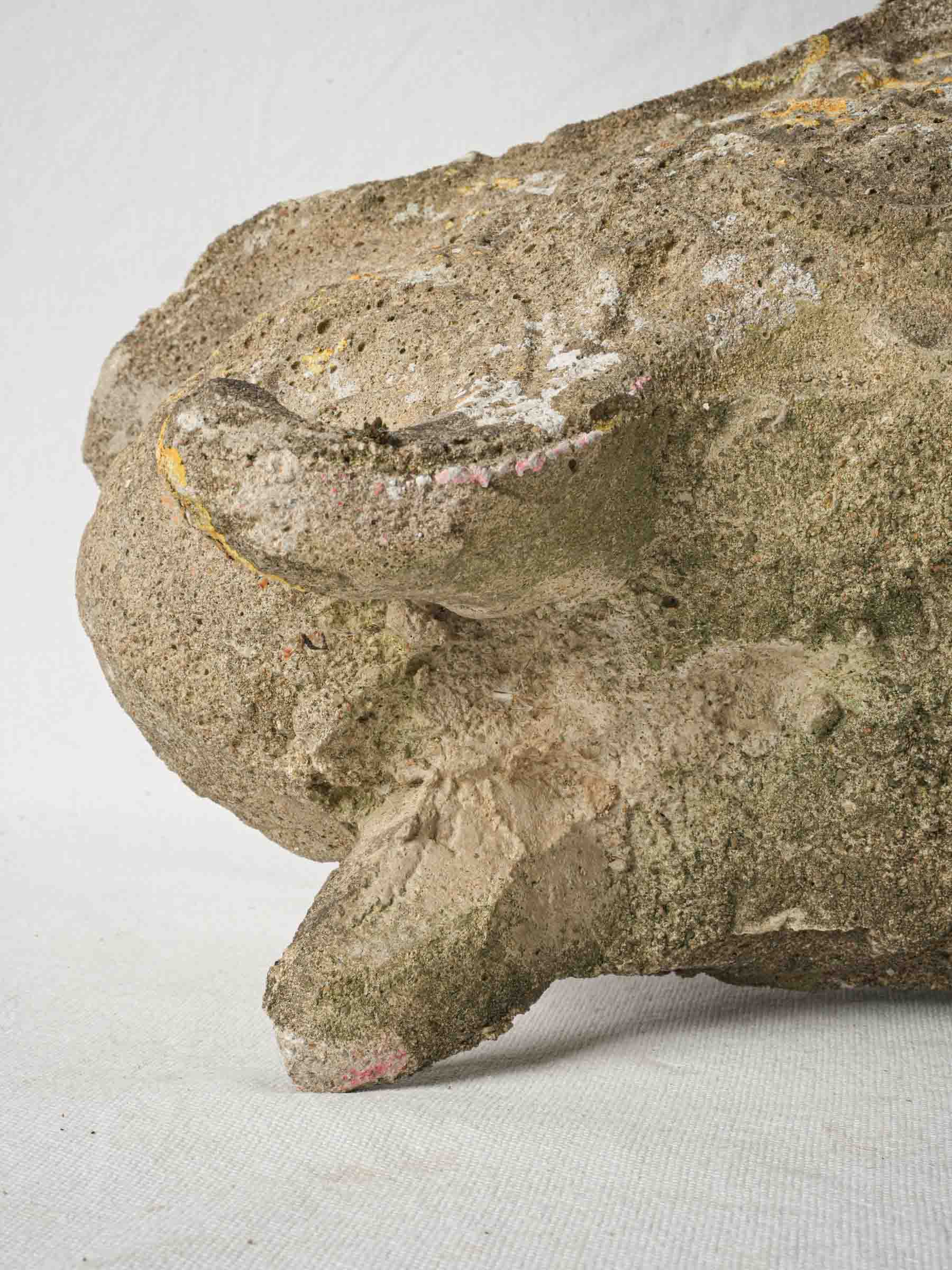 Early to Mid-20th Century Molded Concrete Planter in the Rococo Revival Taste - 11½" x 24"