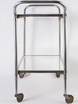 Beautiful chrome and mirror trolley
