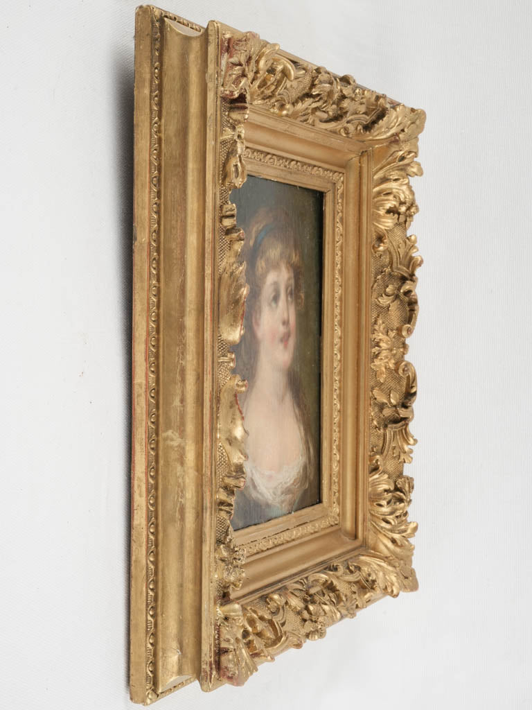 Intricate, Subtle, Antique Portrait