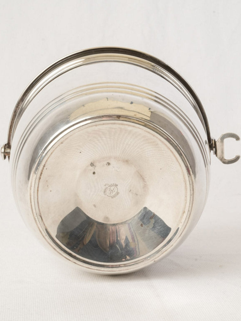 Antique silver wine cooler  