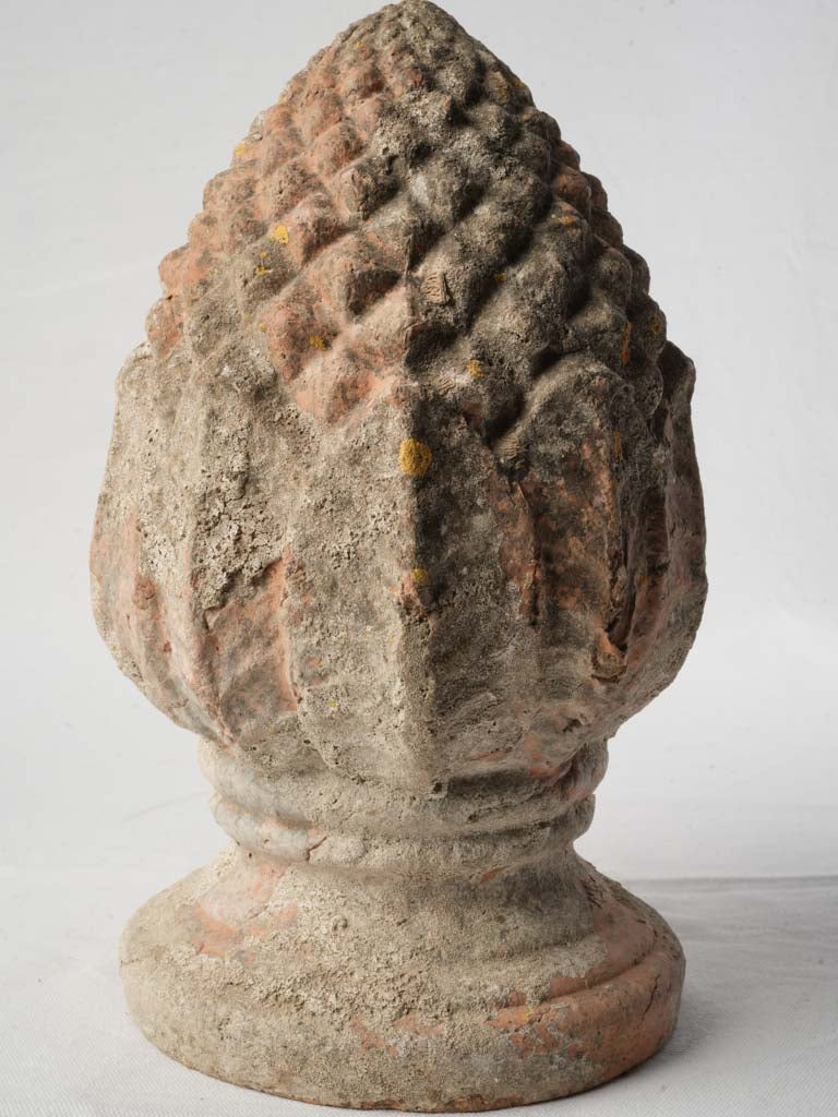 Antique Terracotta Architectural Finial c. 1900 - 15"