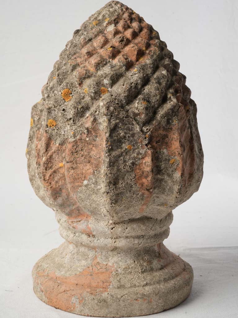 Antique Terracotta Architectural Finial c. 1900 - 15"