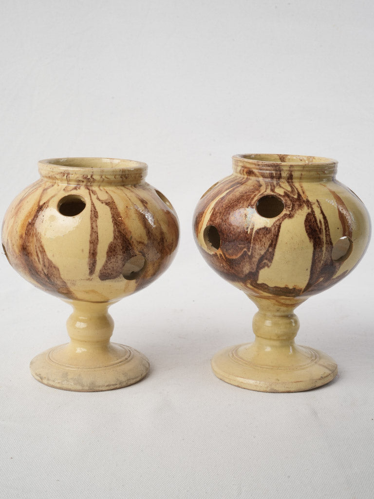 Rustic hyacinth display vessels