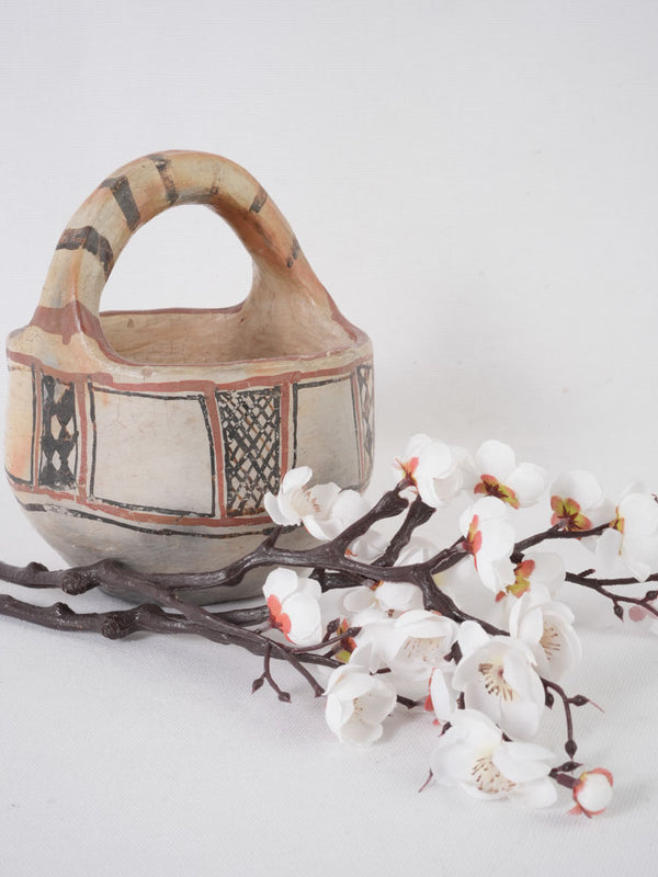 Traditional hand-painted artisan Berber bowl