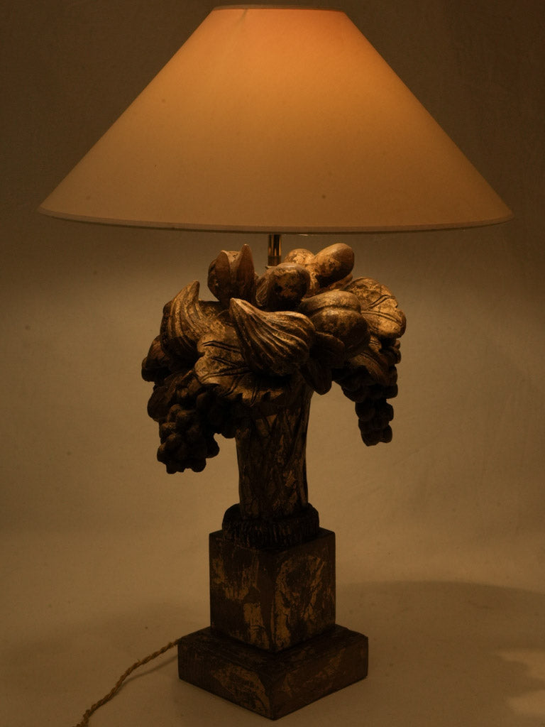 Classic gold and cream lamp