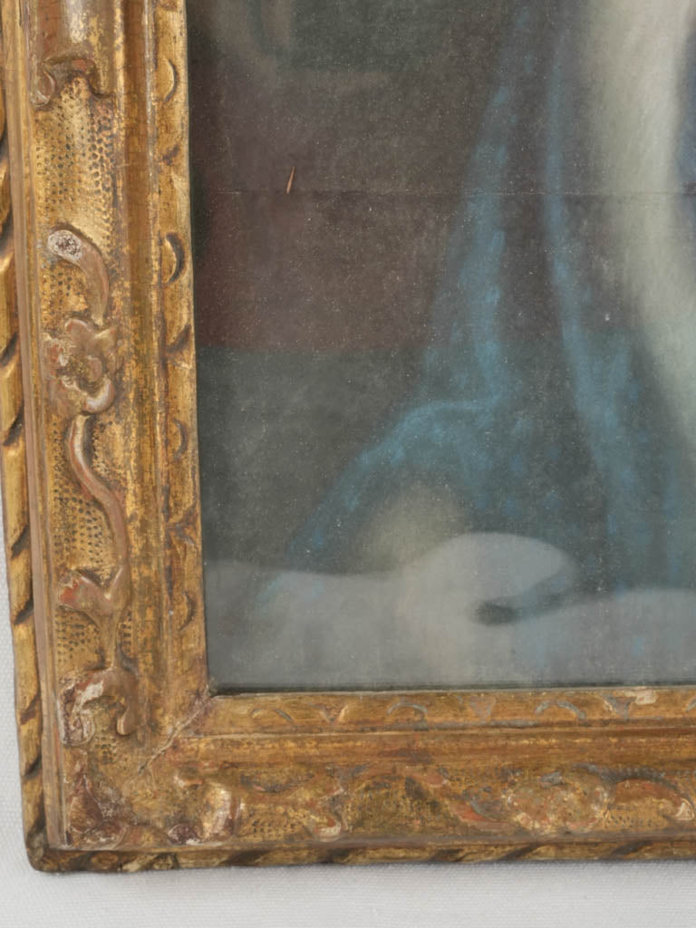 Refined, graceful, serene oil painting