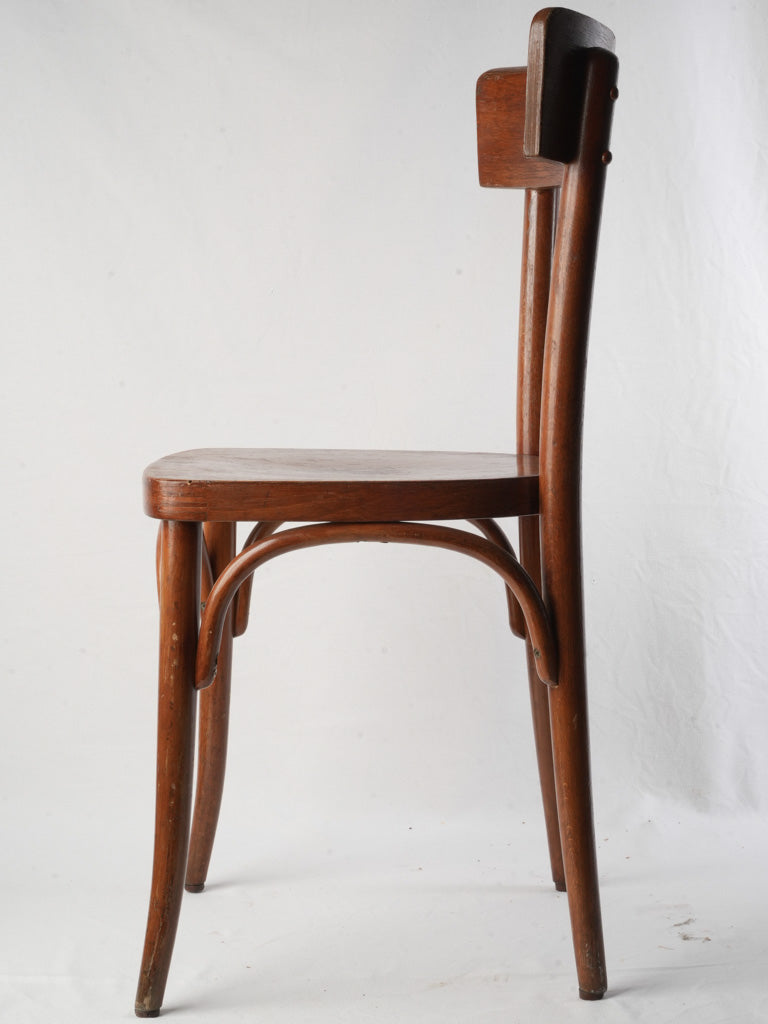 Stylish curved mid-century Thonet bistro  