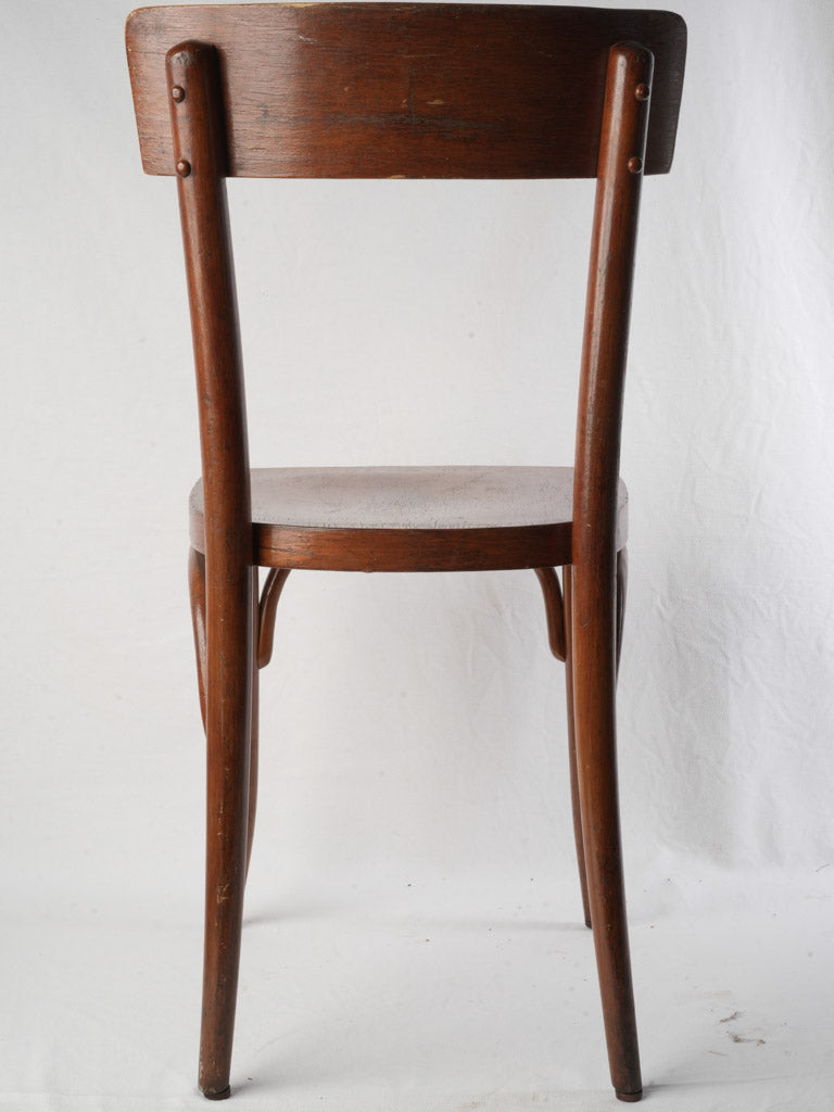 Classic Thonet curved bentwood chairs  