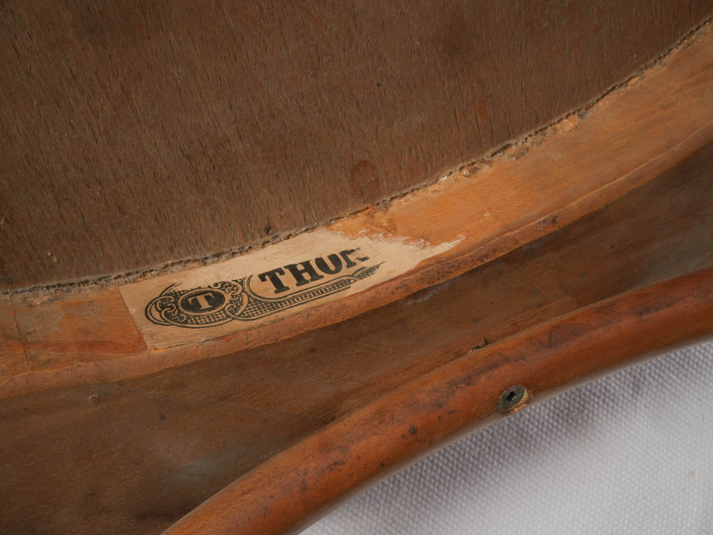 Quality mid-century bentwood dining set  