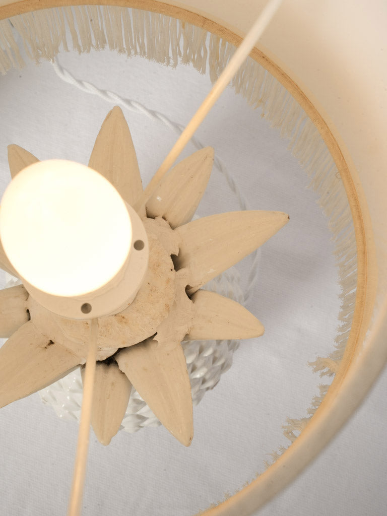 Organic-shaped Italian lamp set  