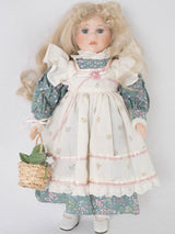 Dainty, exquisite French lace porcelain doll