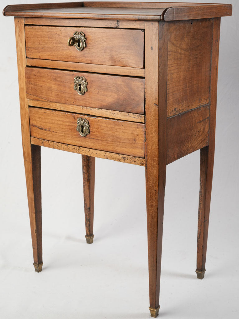 Small Walnut Chiffonier, Circa 1800 - 19 x 11¾""