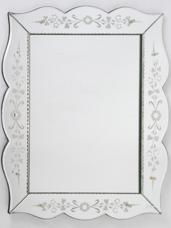 Elegant, Venetian antique mirror