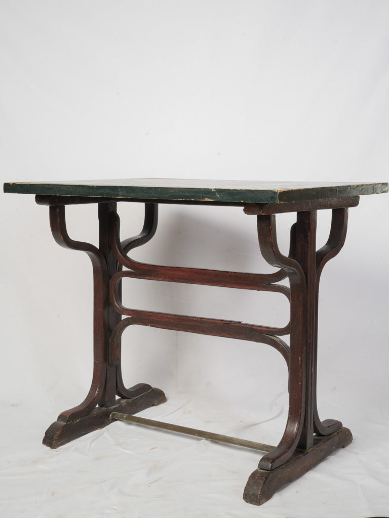 Antique bentwood café table  