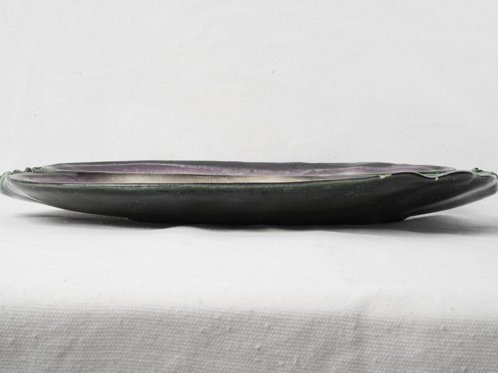 Shell-Form Ceramic Serving Dish by Paul Chambost circa 1950 - 17¾"