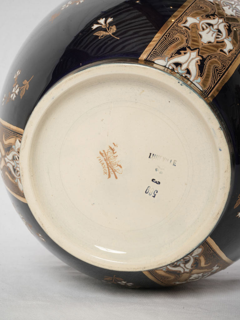Classic French faience collector's item.