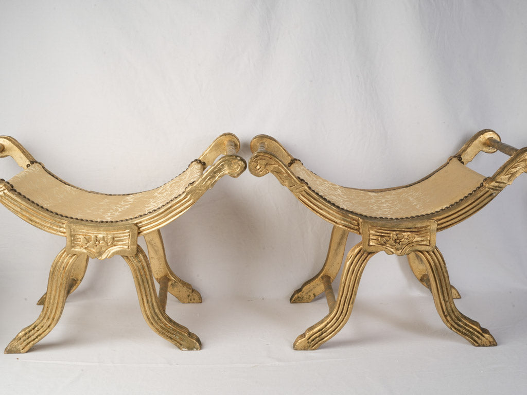 Sophisticated classic revival accent seat  