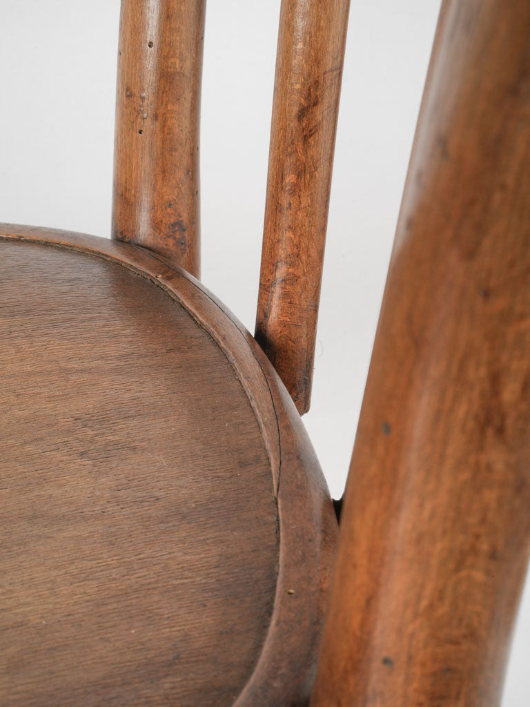 Authentic L Buchon bentwood dining chairs