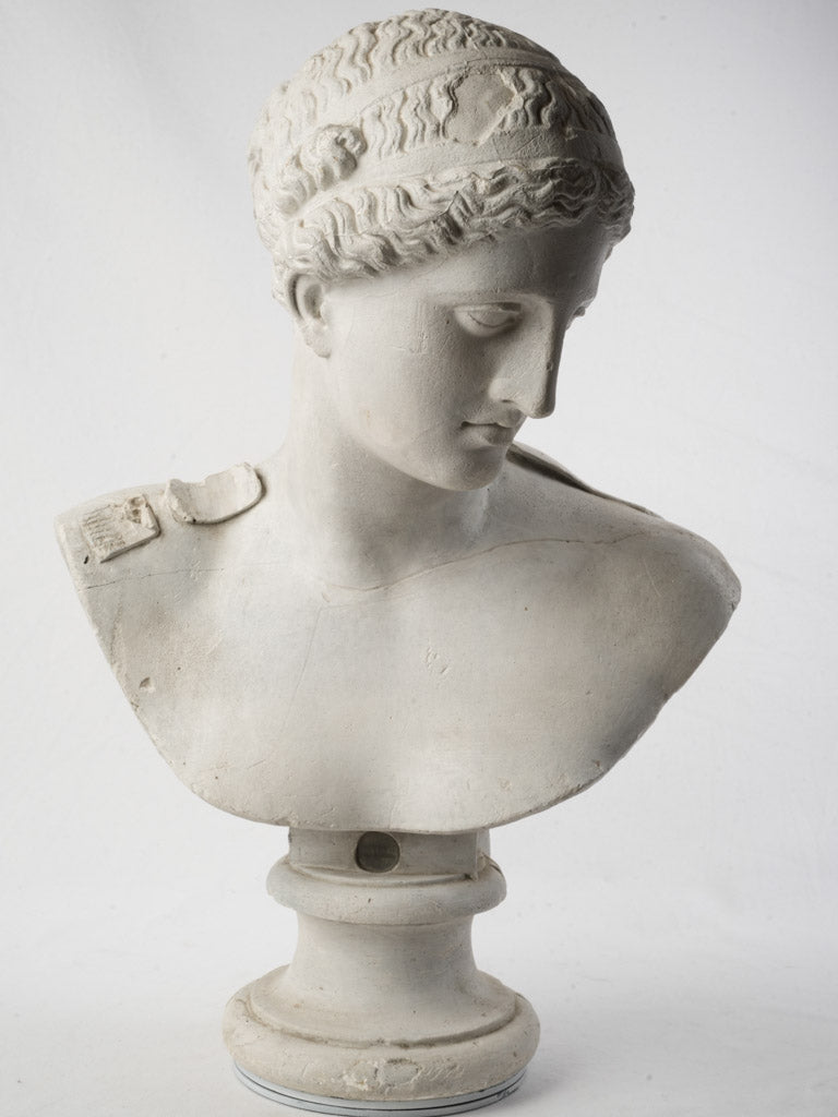 Elegant aged plaster classic artwork  