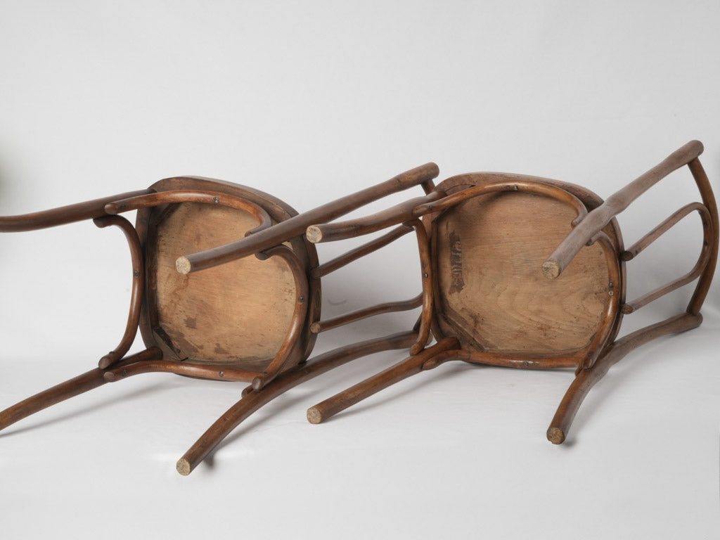 Traditional bentwood L Buchon chairs
