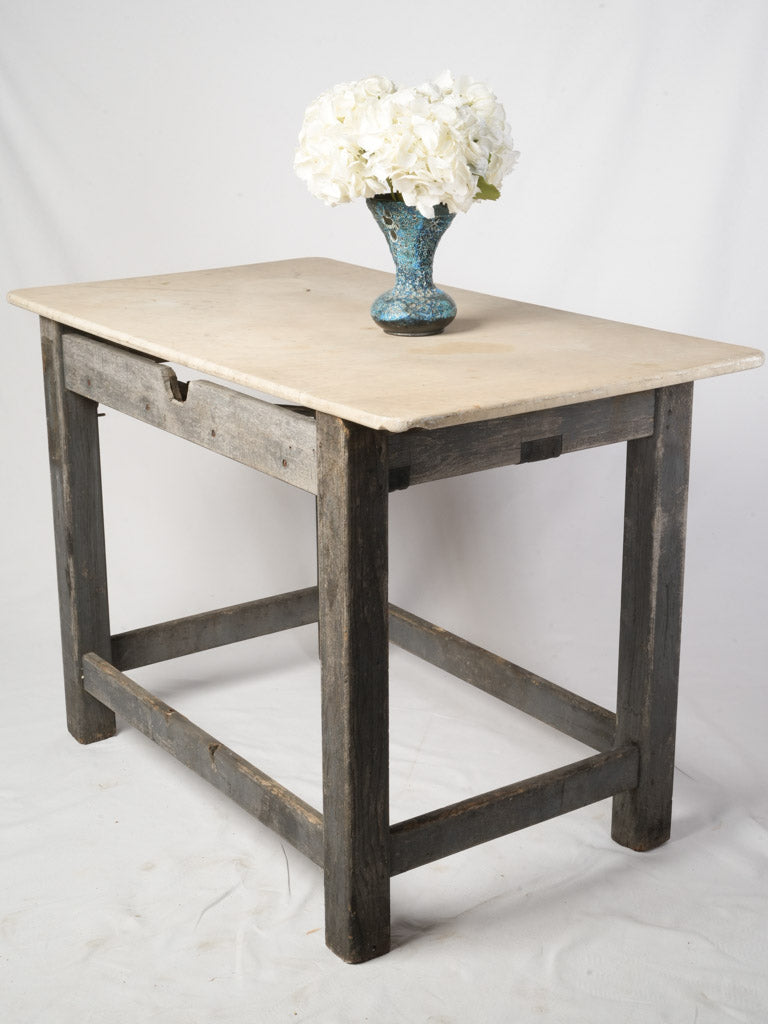 Unique montage marble top table