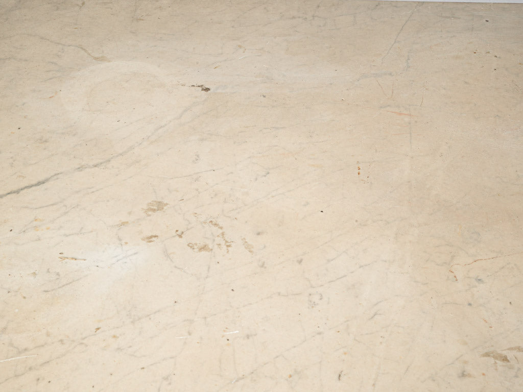 Authentic vintage marble top table