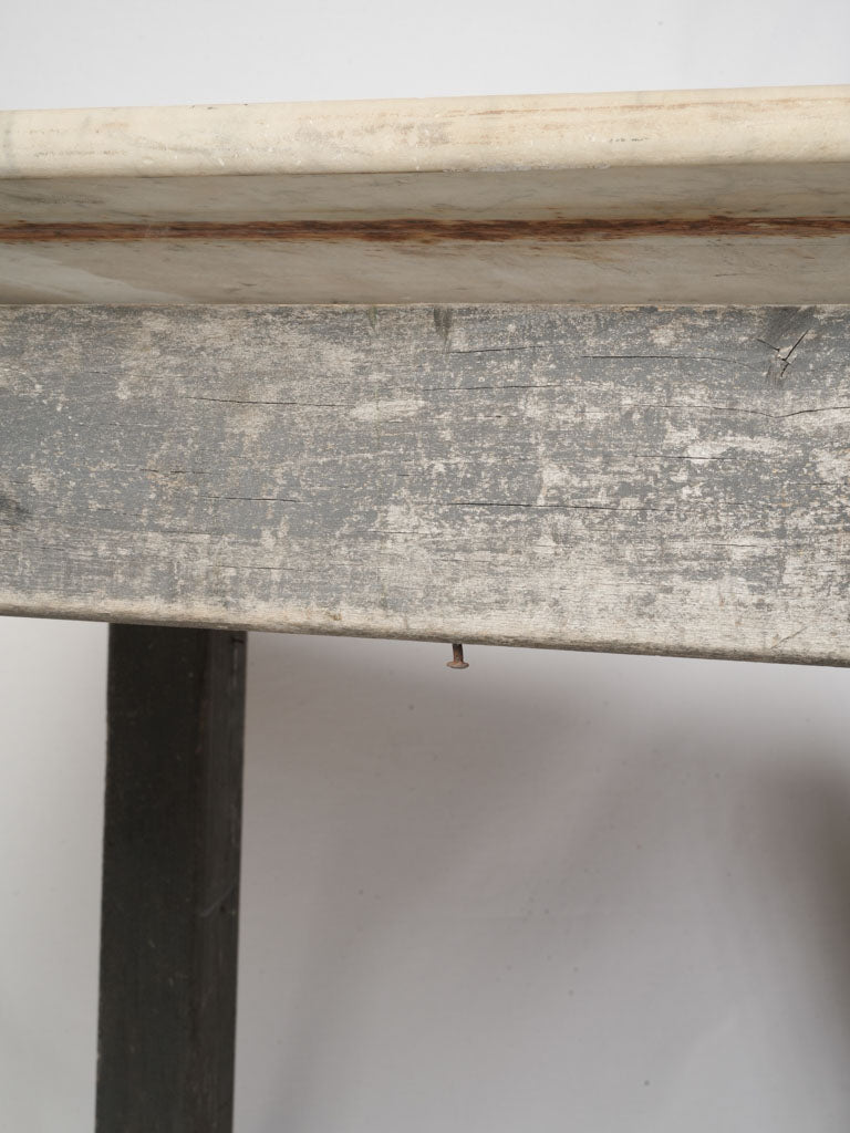 Unique montage farmhouse display table