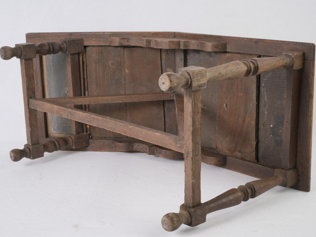 French Commercial Shoe Polisher Stand
