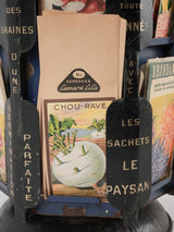 Paysan seed presentation stand - 1930s - 24½"