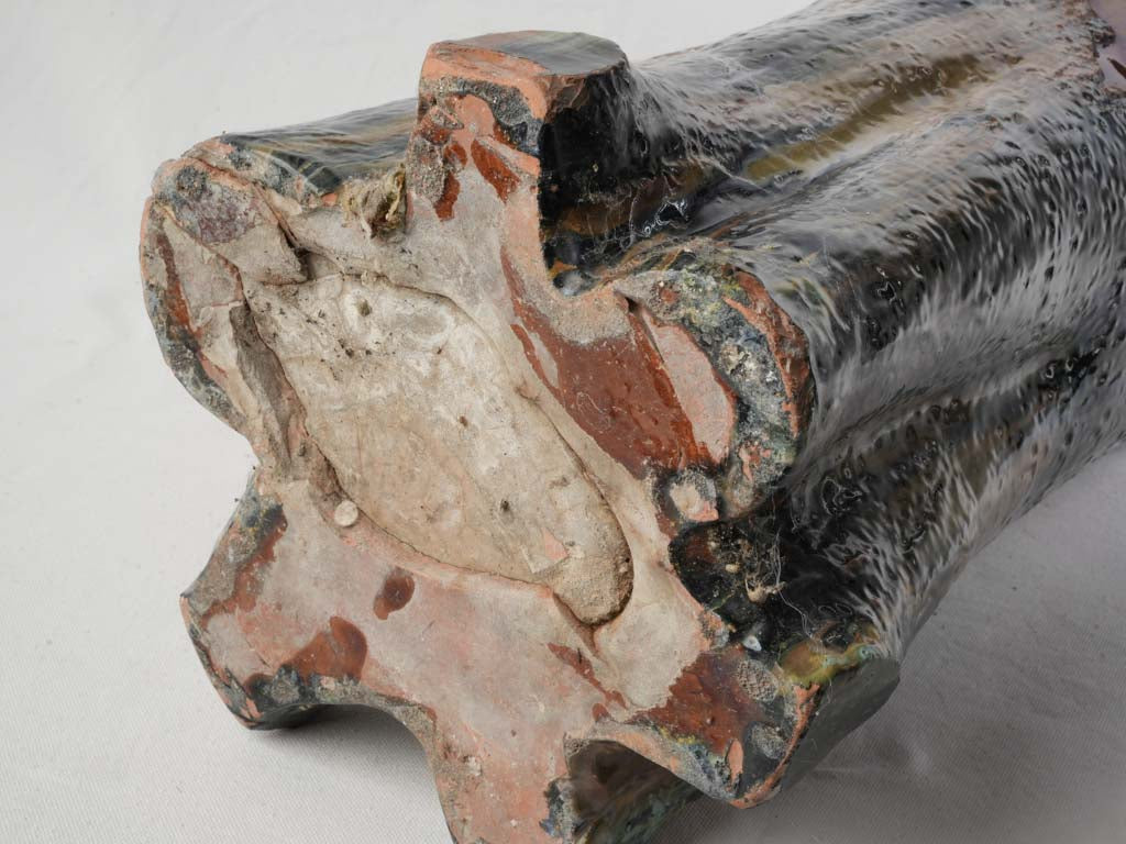 Historic sculptural indoor vessel