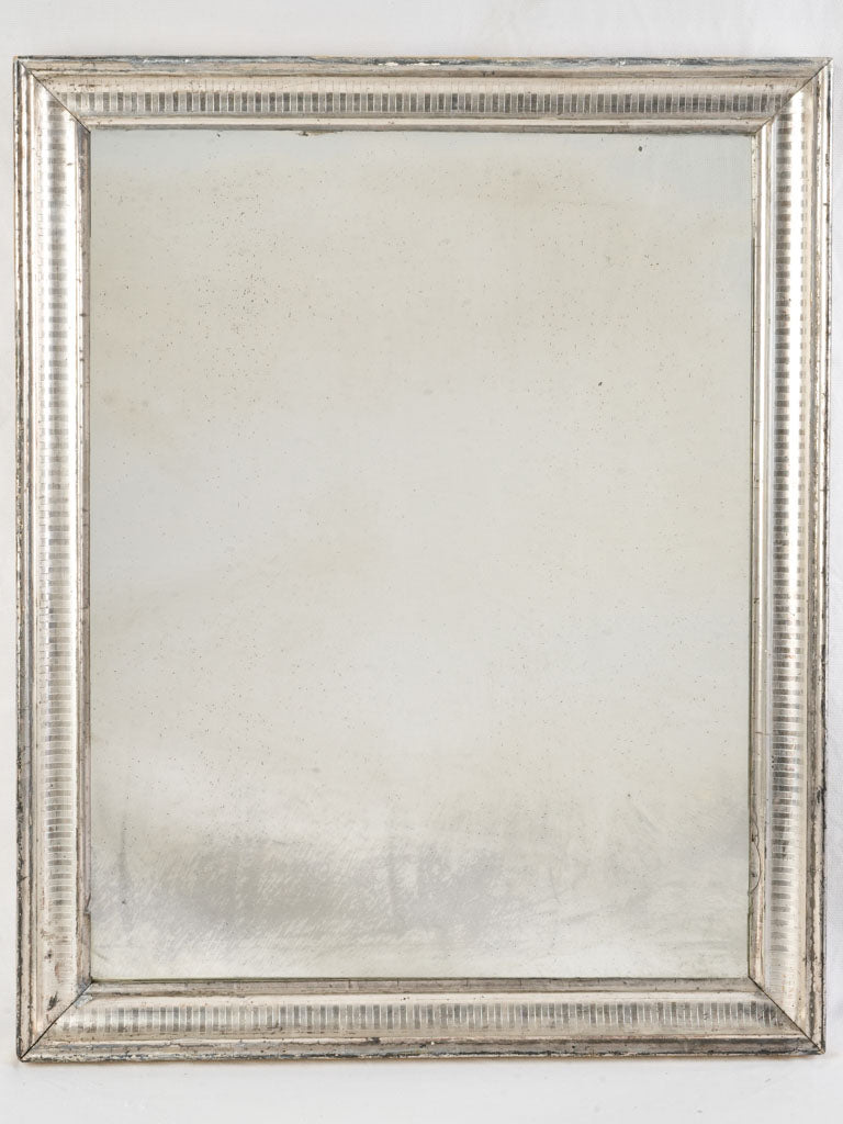 Nineteenth century rectangular wall mirror  