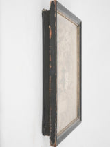 Framed 19th century communion certificate 16½" x 13½"