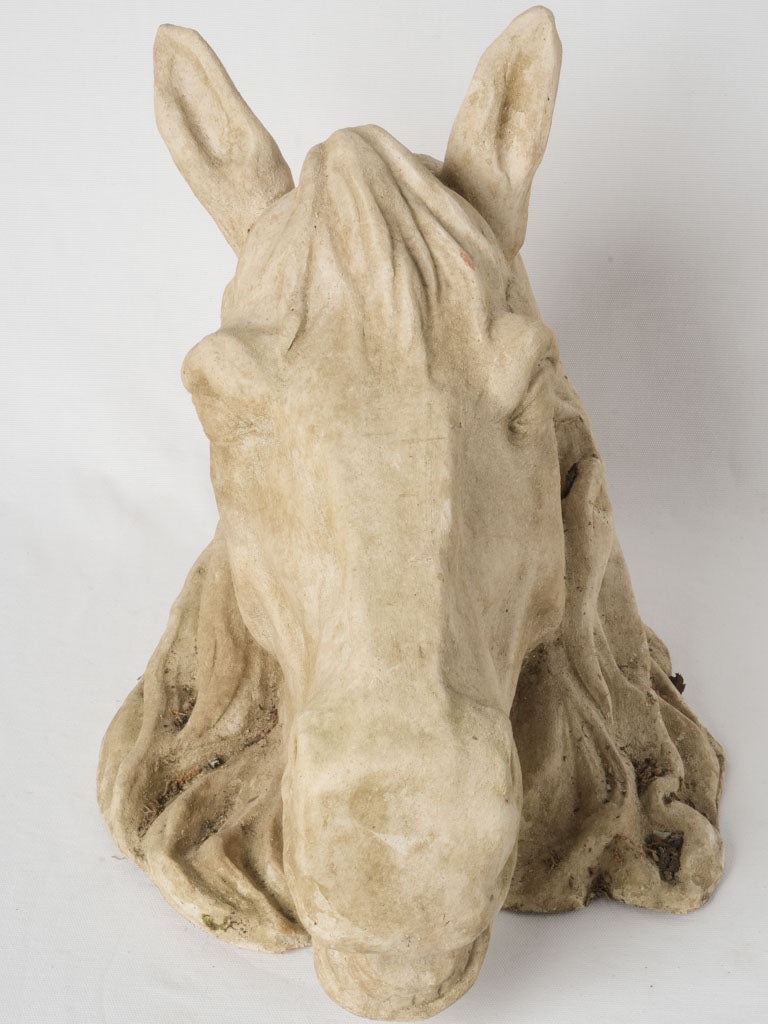 Rare Italian antique terracotta horse sculpture