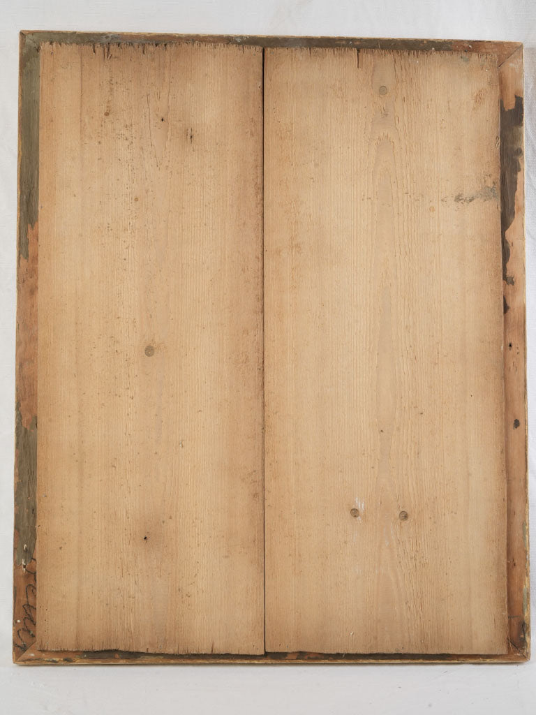 Stylish refined silver leaf mirror  