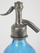Antique French seltzer siphon - Blanc 12¼"