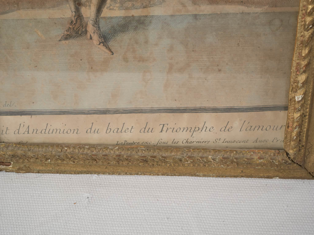 Artistic French costume prints