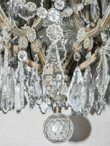 Magnificent 16-light floral chandelier