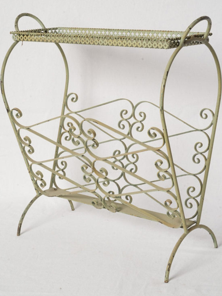 Original soft green finish table