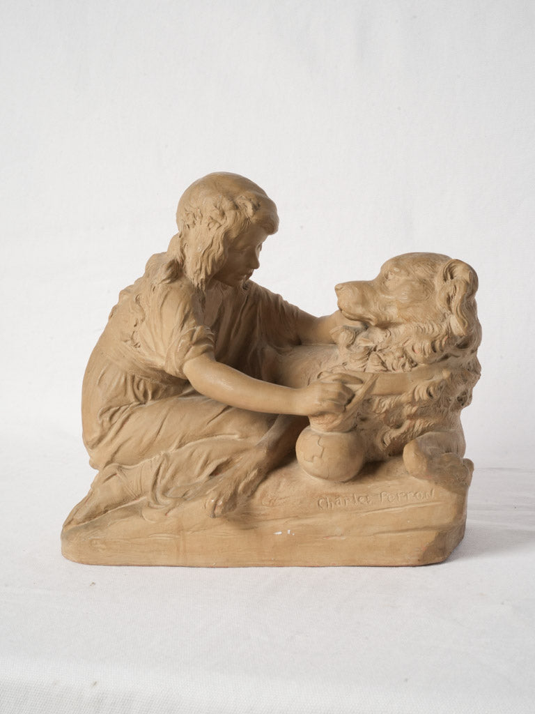 Elegant circa 1900 art sculpture  