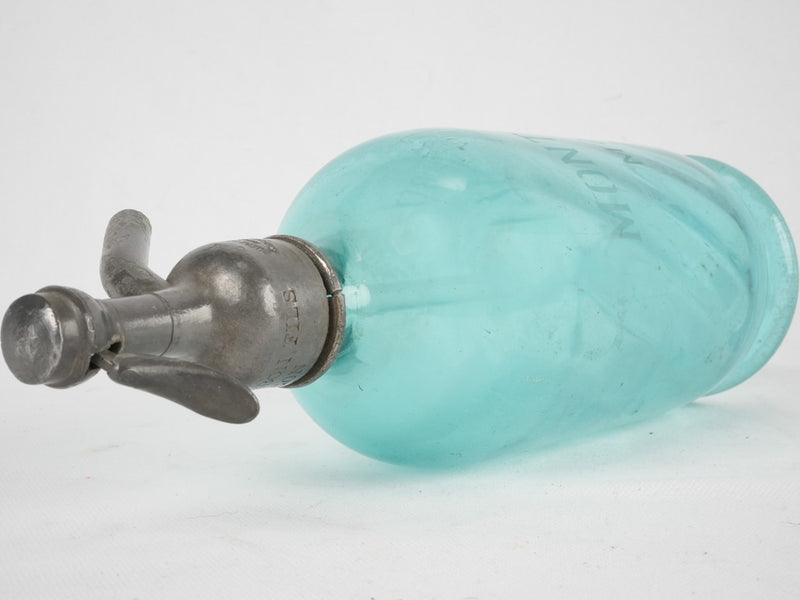 Antique French seltzer bottle - Montbarbon Maçon